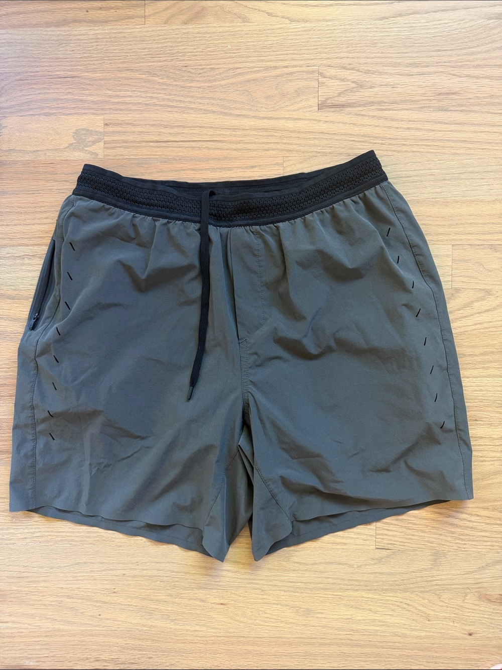 Ten Thousand x SoulCycle Interval Shorts Men’s 7” Gray/Black Training Size L/XL
